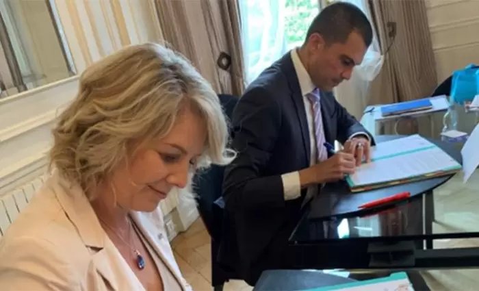 Μνημονίου Συνεργασίας μεταξύ Υφ. Τουρισμού και Οργανισμού Τουρισμού Αλσατίας