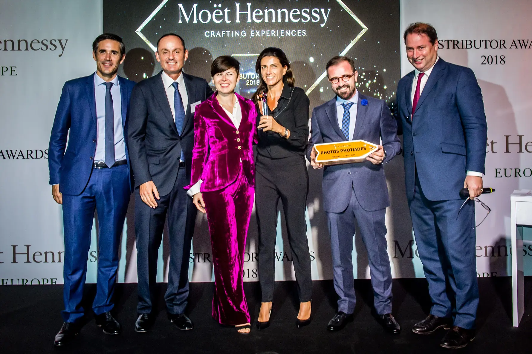 Η Moët Hennessy Louis Vuitton βραβεύει τη Φώτος Φωτιάδης Διανομείς