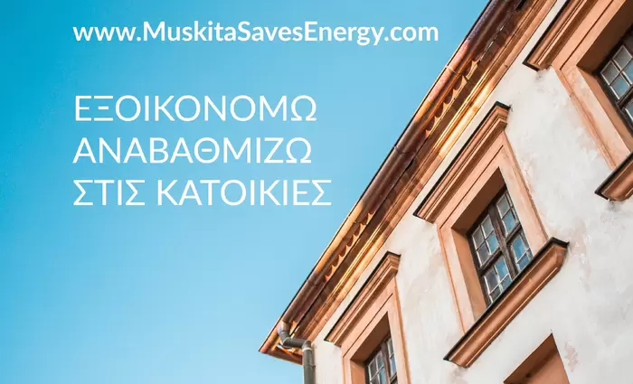 ΕΞΟΙΚΟΝΟΜΩ - ΑΝΑΒΑΘΜΙΖΩ με τη MUSKITA