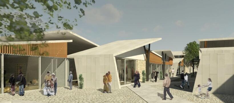 Συνεχίζονται οι εργασίες για το Neo Plaza