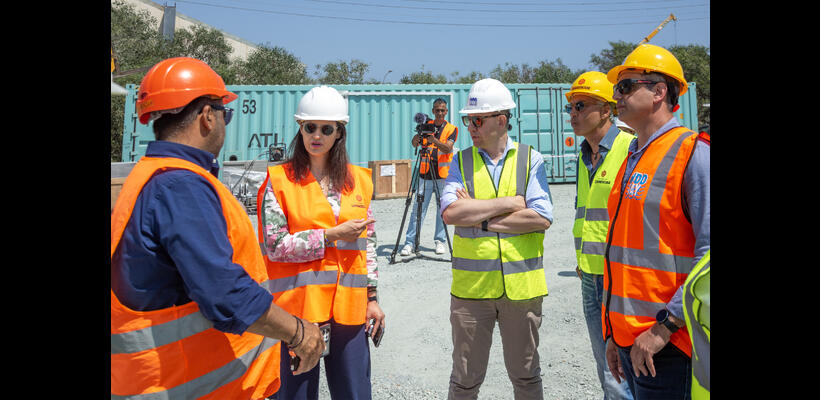 Νερό από τις νέες αφαλατώσεις στις 22 Ιουλίου – Ενημερώθηκε για τις εργασίες Υπ. Γεωργίας