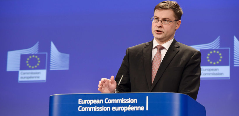 Ντομπρόβσκις: Η ΕΕ ενθαρρύνει την τραπεζική ένωση