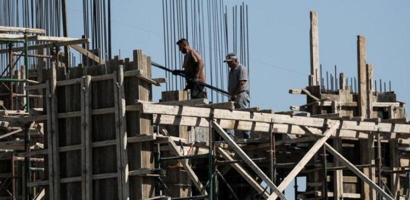 Ετήσια αύξηση 4,3% στις τιμές παραγωγού στις κατασκευές