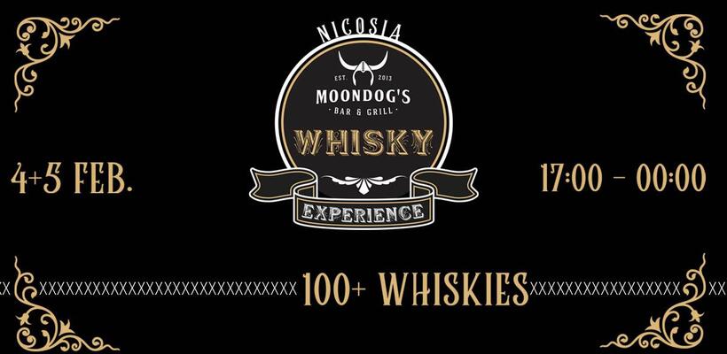 Nicosia Whiskey Experience by Moondog’s Bar & Grill