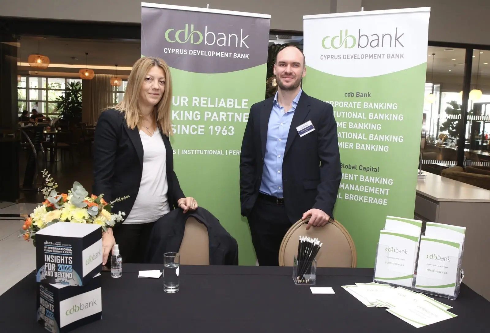 Η cdbbank ασημένιος χορηγός του  8ου International Funds Summit