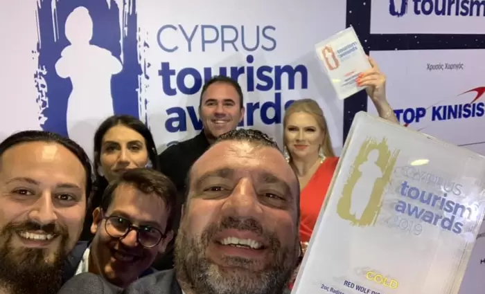 Τρεις σημαντικές διακρίσεις για τη Red Wolf Digital Group στα Cyprus Tourism Awards 2019!