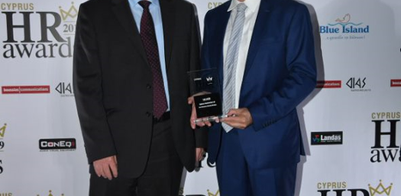 Διάκριση της Cybarco Contracting στα Cyprus HR Awards 2019