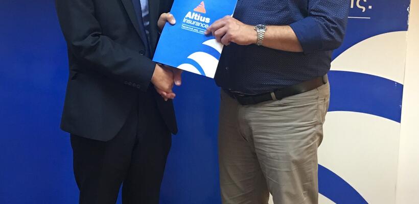 Την ALTIUS INSURANCE LTD εμπιστεύεται για 16η χρονιά η Π.Ο.Ε.Δ.
