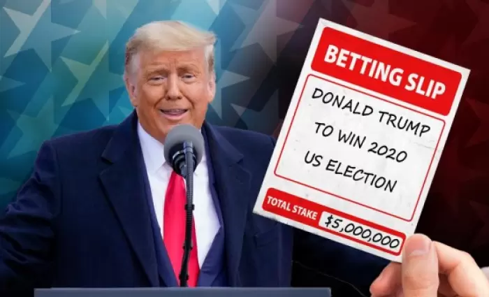 Στοίχημα 5 εκατ. δολαρίων υπέρ του Τραμπ από Βρετανό επιχειρηματία