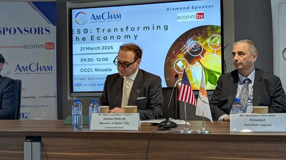 Η Baker Tilly αναδεικνύει βέλτιστες πρακτικές βιωσιμότητας στο σεμινάριο του AMCHAM Cyprus για το ESG