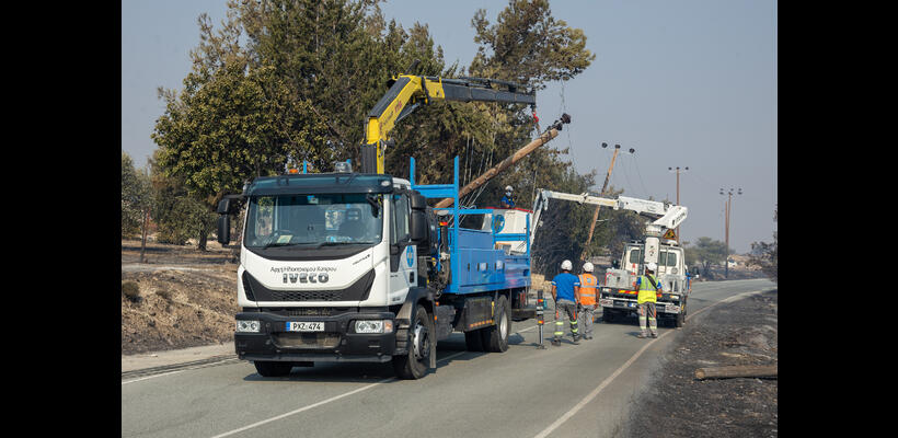 Επιστρατεύει κινητές γεννήτριες η ΑΗΚ για να δώσει ρεύμα σε πληγείσες περιοχές