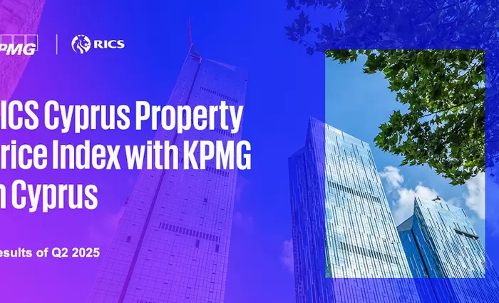 Αποτελέσματα Δείκτη Αξιών Ακινήτων  “RICS Cyprus Property Price Index with KPMG in Cyprus”  για το 2o τρίμηνο του 2025
