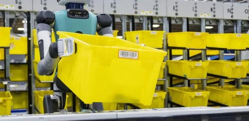 Η Amazon σχεδιάζει την αντικατάσταση 500 χιλιάδων υπαλλήλων της με ρομπότ