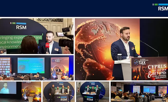 RSM Cyprus – Υπερήφανος υποστηρικτής του 8ου Cyprus International Tax Conference