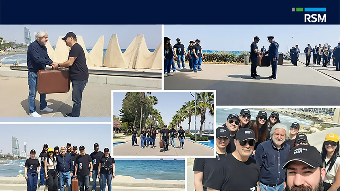 Μαζί με τον Αντικαρκινικό Σύνδεσμο Κύπρου, η RSM Cyprus στέλνει μηνύματα ελπίδας στο συμβολικό ταξίδι μεταφοράς της «Βαλίτσας της Χριστοδούλας» σε όλη την Κύπρο.