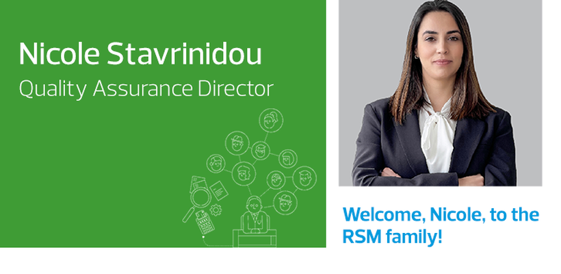 RSM - Νικόλ Σταυρινίδου - Quality Assurance Director