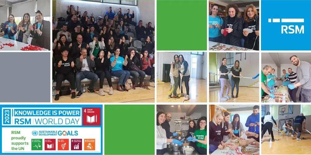 H RSM Cyprus ενισχύει την «Ποιοτική Εκπαίδευση (SDG4)»