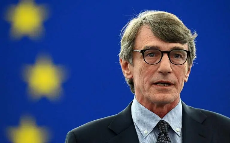 Πέθανε ο πρόεδρος του Ευρωπαϊκού Κοινοβουλίου Νταβίντ Σασόλ