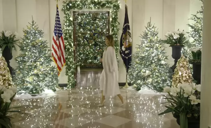 Το χλιδάτο στόλισμα της Melania στον Λευκό Οίκο (ΦΩΤΟΣ)