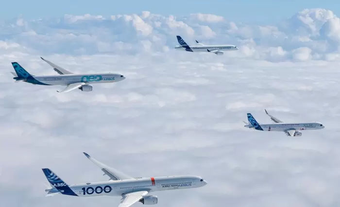 Airbus: 793 παραδόσεις αεροσκαφών σε 91 πελάτες παγκοσμίως το 2025