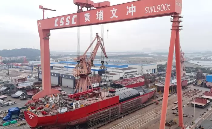 Κινεζικά ναυπηγεία: Παραδόσεις πλοίων άνω των $51,5 δισ. στο 11μηνο του 2025