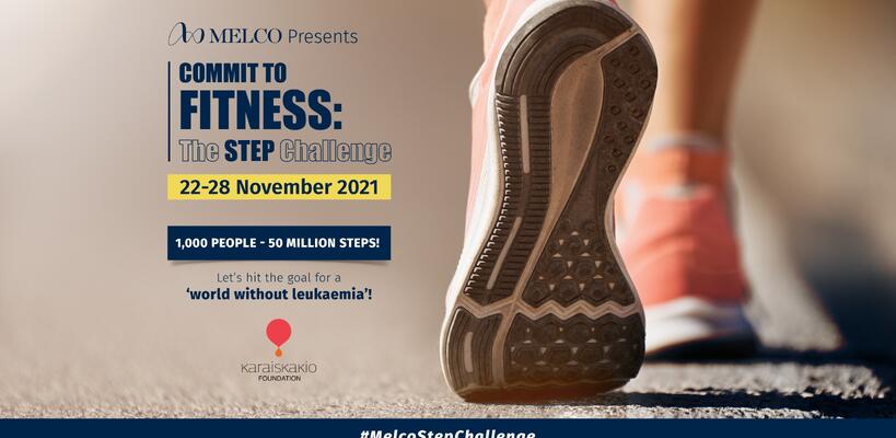 Melco Cyprus: «Commit to Fitness: The Step Challenge» για ενίσχυση του Καραϊσκάκειου Ιδρύματος