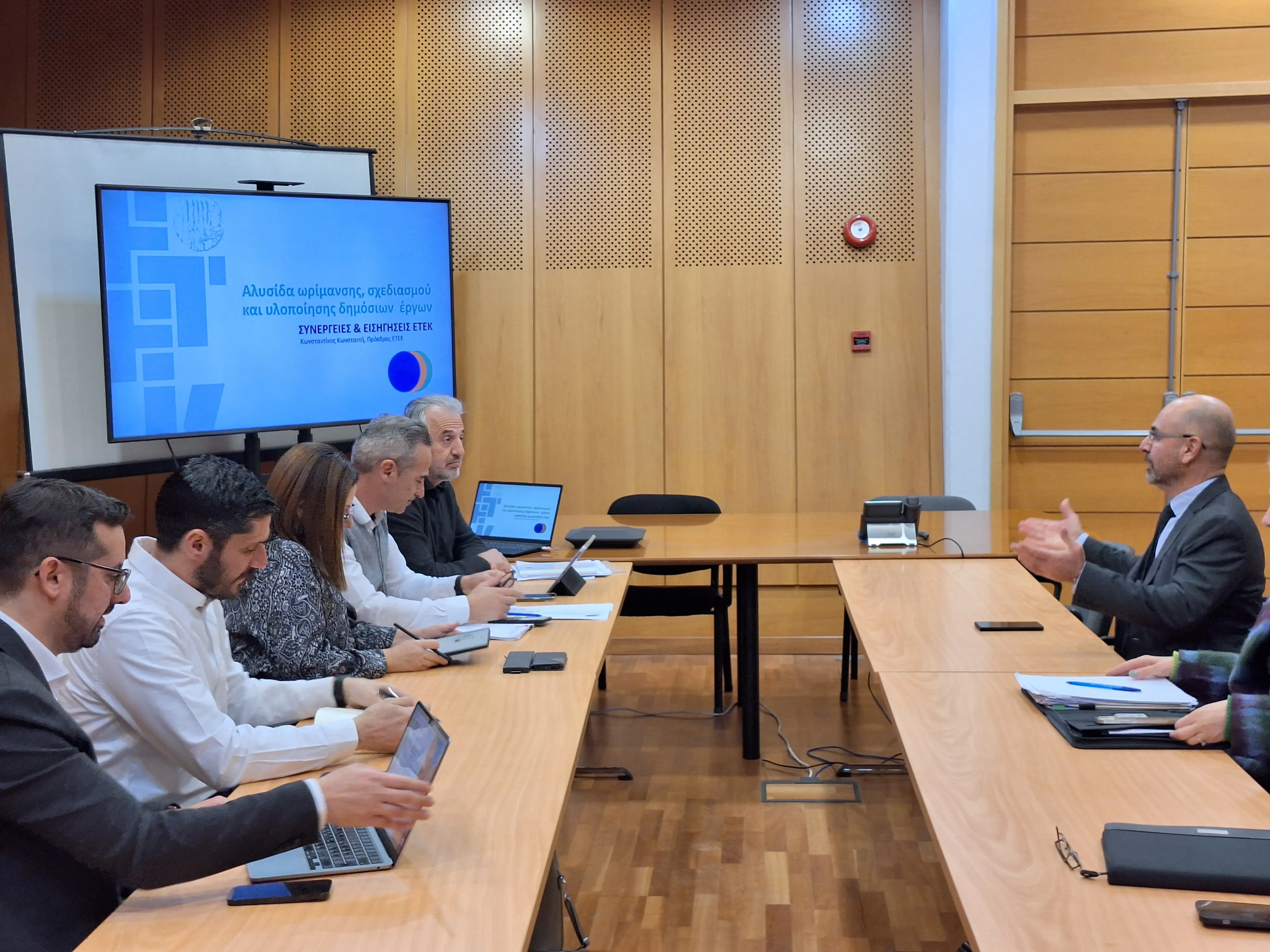 Ενώπιον του Γενικού Ελεγκτή οι προτάσεις ΕΤΕΚ για τα δημόσια έργα