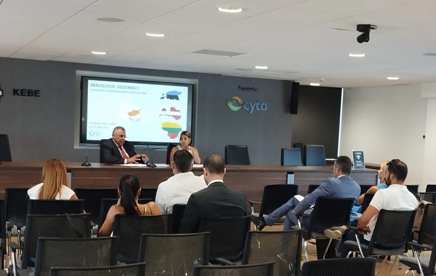Ιδρύθηκε Επιχειρηματικός Σύνδεσμος Κύπρου-Βαλτικών Κρατών
