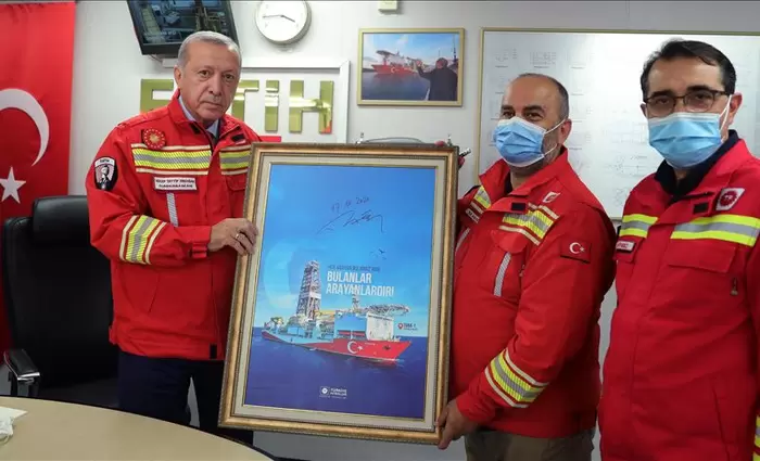 Ο Ερντογάν ανακοίνωσε ακόμα 135 δισ. κυβικά μέτρα φυσικό αέριο