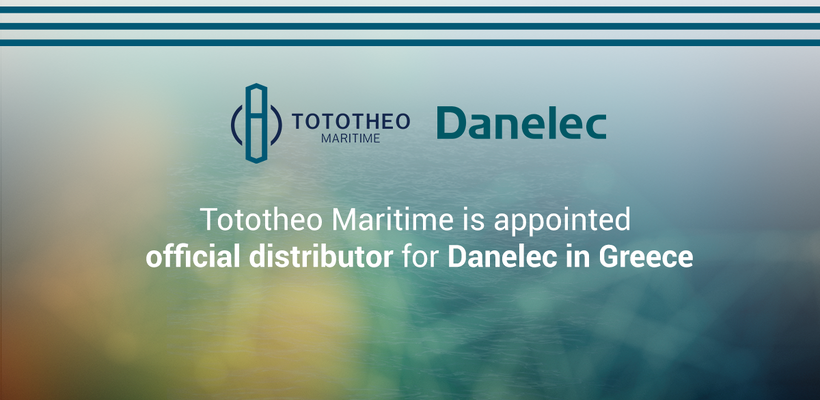H Tototheo Maritime διορίζεται ως επίσημος εκπρόσωπος της Danelec στην Ελλάδα