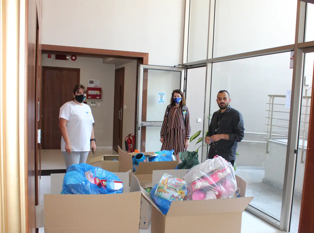 Parimatch Foundation: Δωρεά παιχνιδιών για τα παιδιά από την Ουκρανία