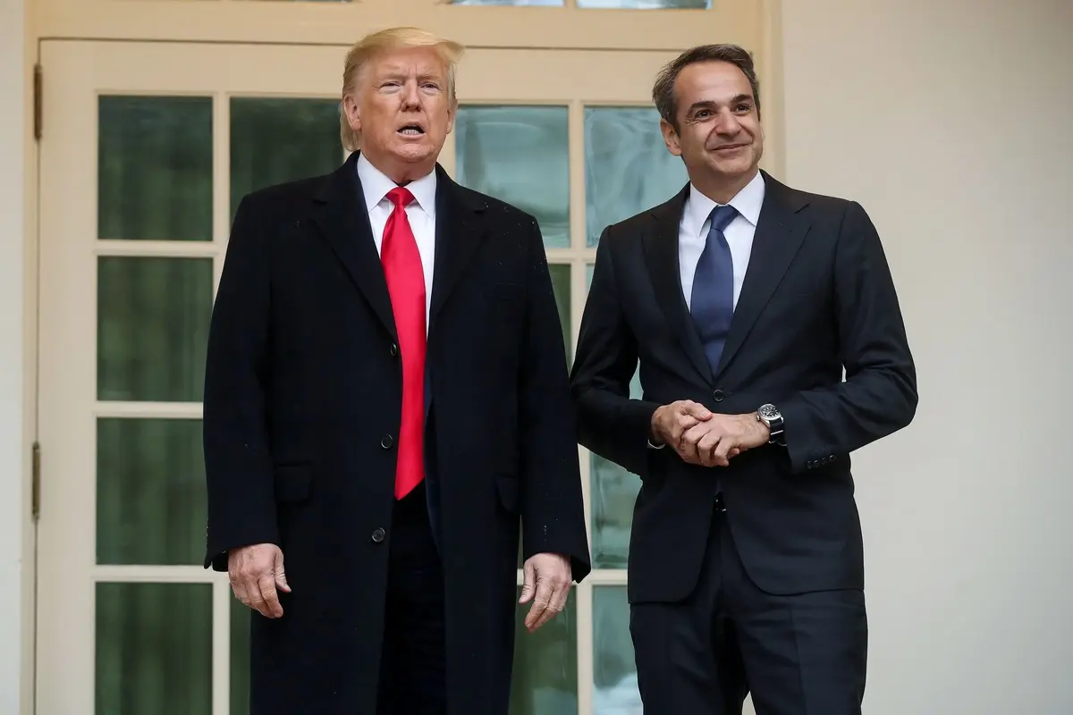 Ο Τραμπ συμφωνεί με τον Μητσοτάκη για μια «win-win» συμφωνία Ευρώπης-ΗΠΑ