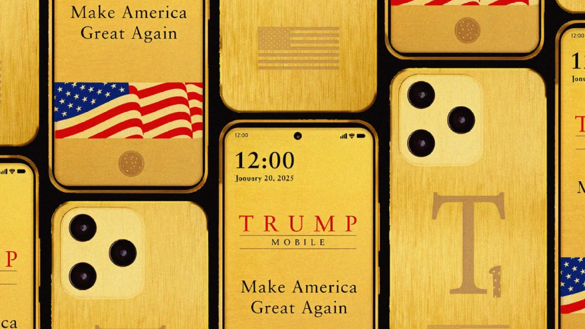 Δεν θα κυκλοφορήσει τελικά φέτος το χρυσό smartphone του Τραμπ