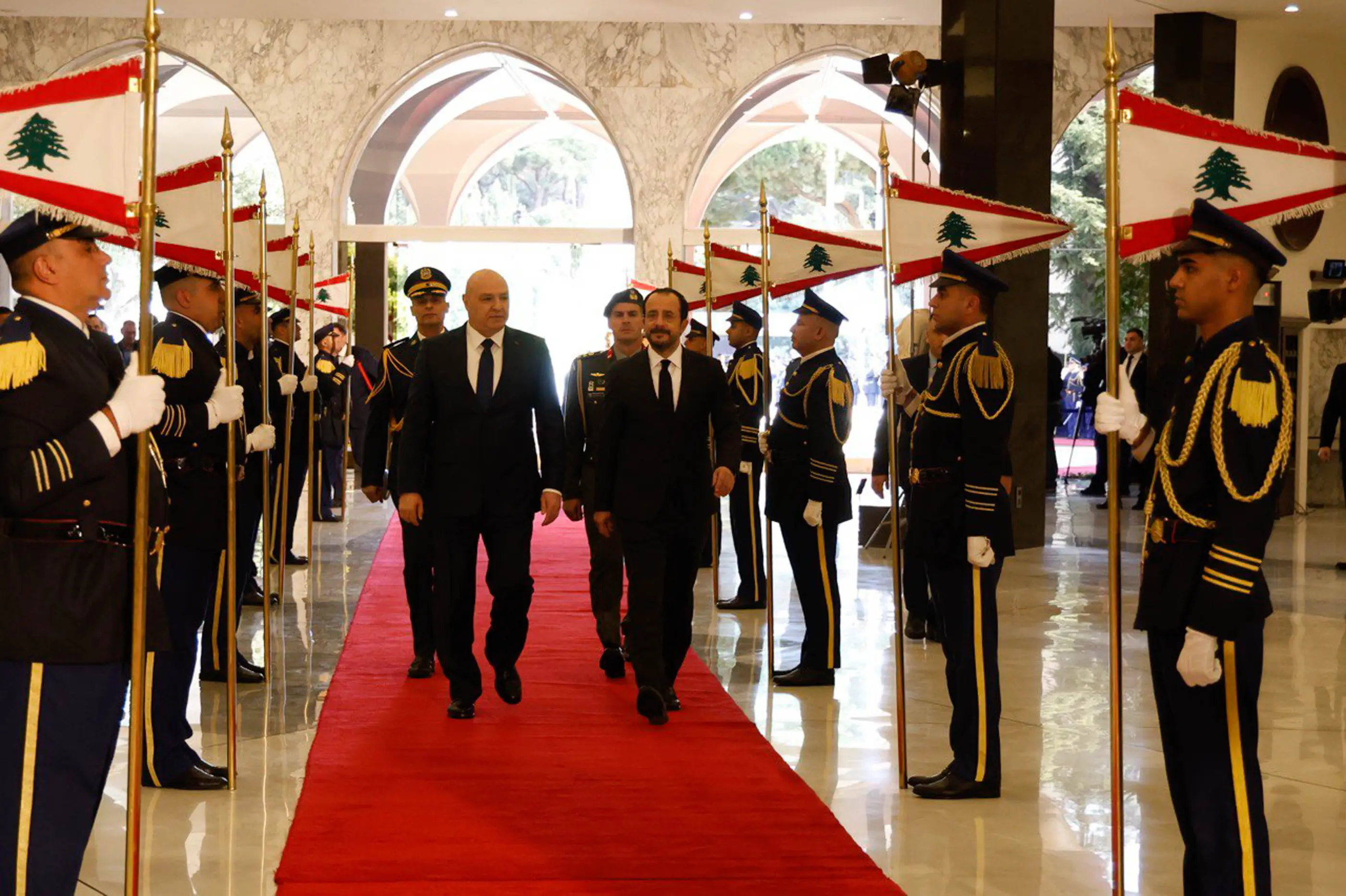 Έπεσαν οι υπογραφές Κύπρου - Λιβάνου για οριοθέτηση της ΑΟΖ και για την ηλεκτρική διασύνδεση