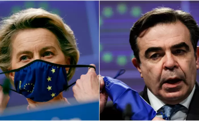 Aπάντηση Φον ντερ Λάιεν-Σχοινά στις επικρίσεις για εμβόλια