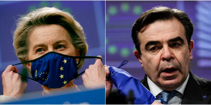 Aπάντηση Φον ντερ Λάιεν-Σχοινά στις επικρίσεις για εμβόλια