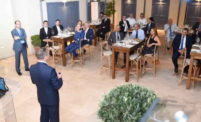 Ο CEO της Τράπεζας Κύπρου δεξιώθηκε τους Honorary Fellows και το ΔΣ του CIM