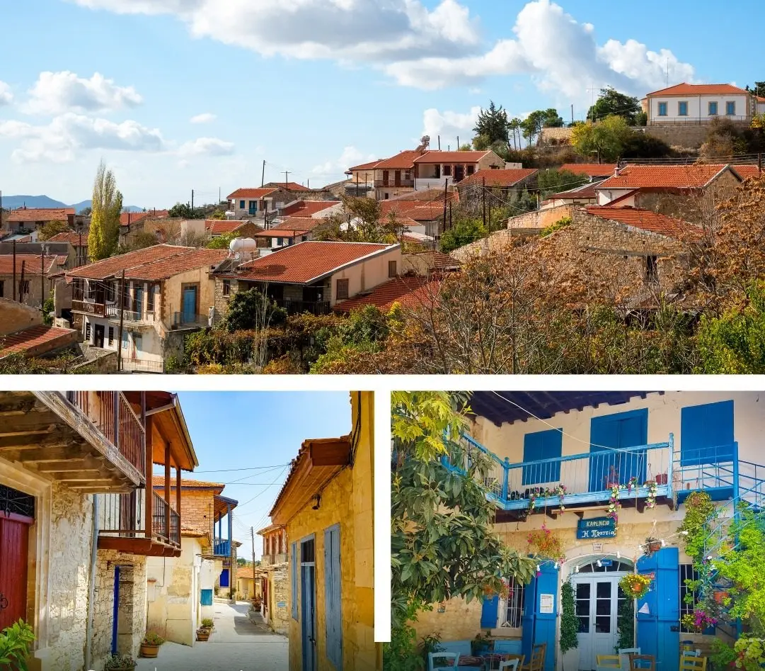 Αυτά είναι τα πρώτα «Χρωματιστά Χωριά της Κύπρου» (ΦΩΤΟΣ)
