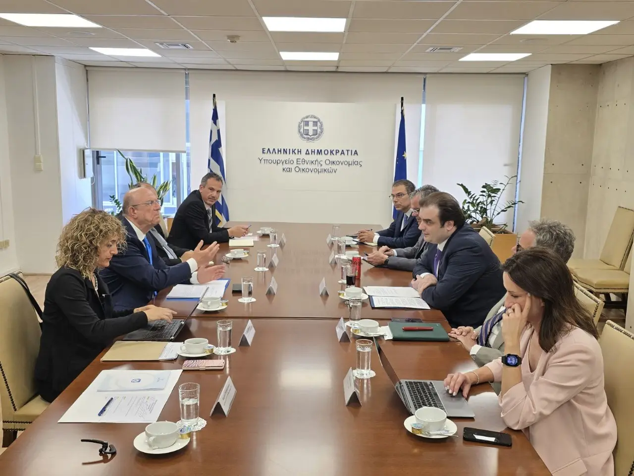 Συνάντηση Κεραυνού - Πιερράκη: Επί τάπητος η Κυπριακή Προεδρία της ΕΕ