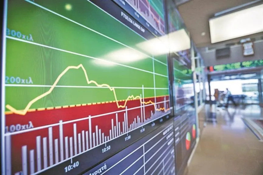 Πτωτική πορεία ακολουθεί τη Δευτέρα το Χρηματιστήριο