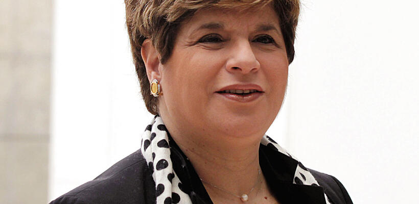 20. Χρυστάλλα Γιωρκάτζη, Διοικήτρια Κεντρικής Τράπεζας