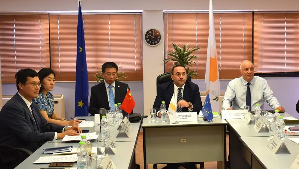 Συνεχίζονται οι επαφές Κύπρου – Κίνας για τον τουρισμό