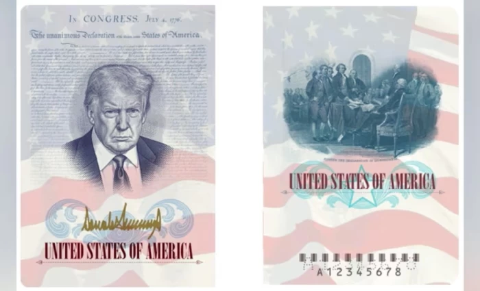 ΗΠΑ: Νέα διαβατήρια με το πρόσωπο του Ντόναλντ Τραμπ για τα 250 χρόνια ανεξαρτησίας