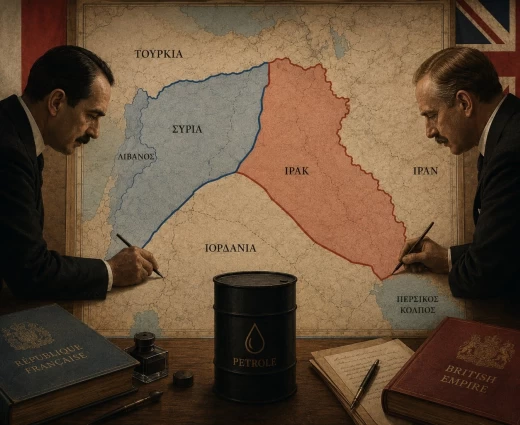 Η μυστική συμφωνία που άλλαξε τον χάρτη του πετρελαίου: Πώς δύο άνδρες «καταδίκασαν» τη Μέση Ανατολή πριν από 110 χρόνια