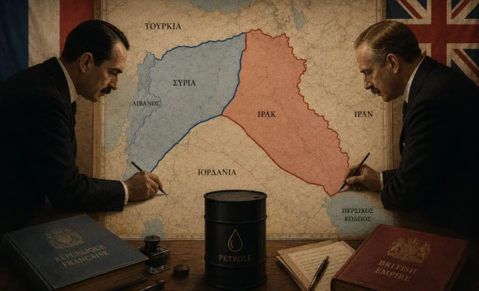 Η μυστική συμφωνία που άλλαξε τον χάρτη του πετρελαίου: Πώς δύο άνδρες «καταδίκασαν» τη Μέση Ανατολή πριν από 110 χρόνια