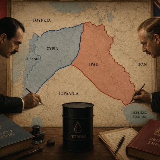 Πώς δύο άνδρες «καταδίκασαν» τη Μέση Ανατολή πριν από 110 χρόνια