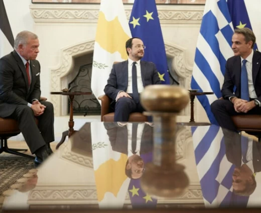 Στην 5η τριμερή συνάντηση Κύπρου – Ελλάδας – Ιορδανίας με συμμετοχή Χριστοδουλίδη