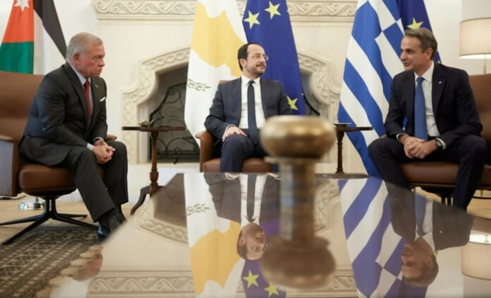 Στην 5η τριμερή συνάντηση Κύπρου – Ελλάδας – Ιορδανίας με συμμετοχή Χριστοδουλίδη
