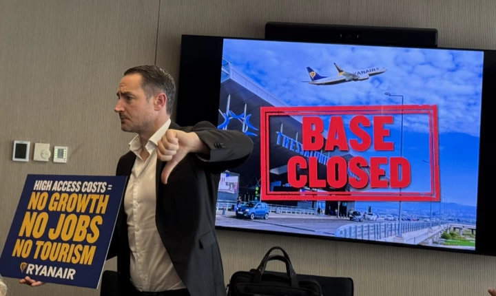 Ryanair: Κόβει 12 δρομολόγια στην Ελλάδα -τα 10 στη Θεσσαλονίκη- και ζητά «πάγωμα» χρεώσεων