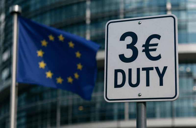 Αντίστροφη μέτρηση για το τέλος των €3 στα μικροδέματα –  «Οδηγός» από το Τμήμα Τελωνείων